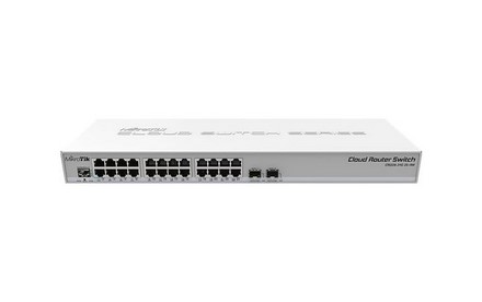 MikroTik Cloud Router Switch CRS326-24G-2S+RM - Conmutador - L3