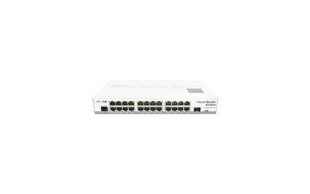 MikroTik Cloud Router Switch CRS125-24G-1S-IN - Conmutador - inteligente